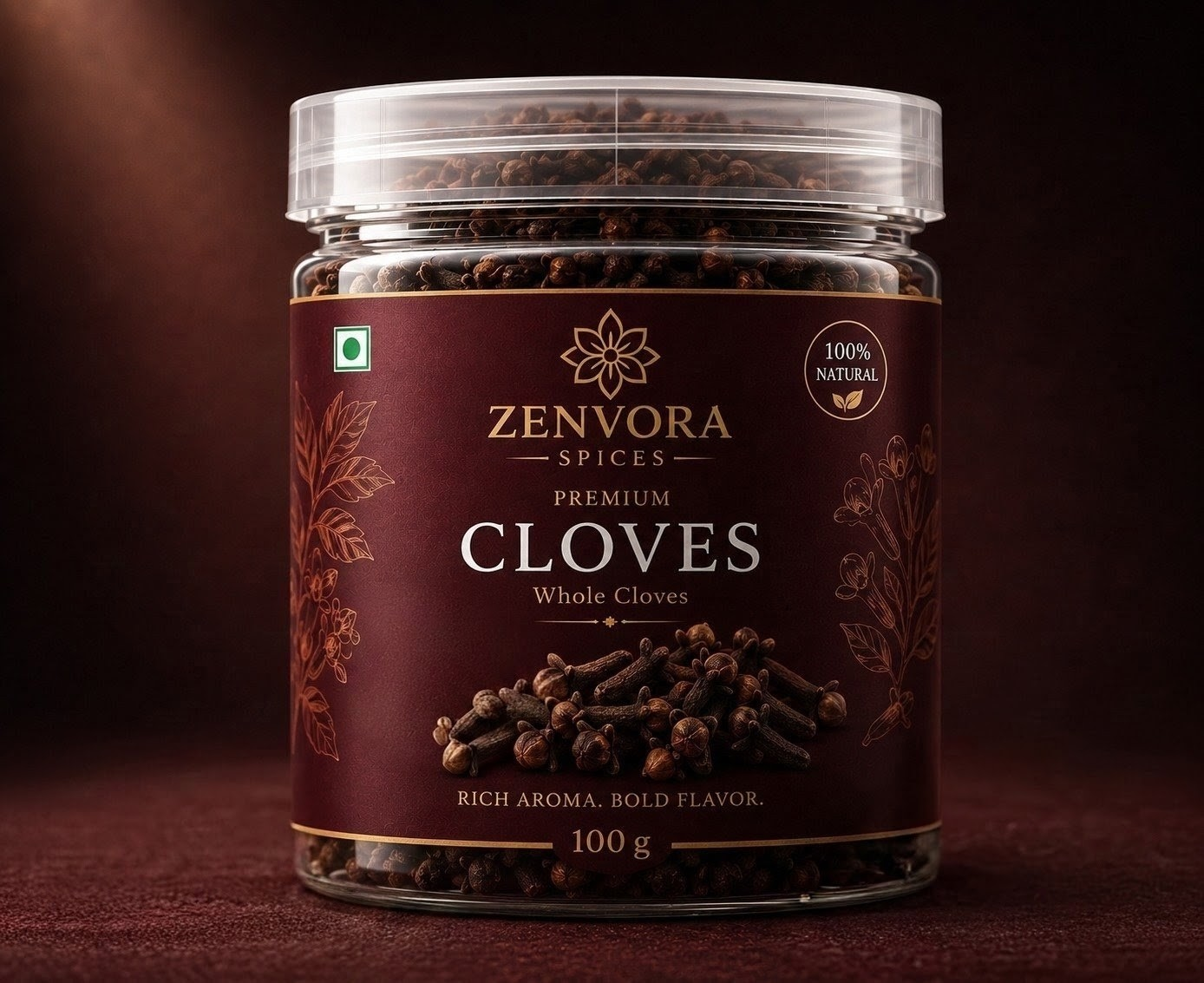 Whole Cloves jar