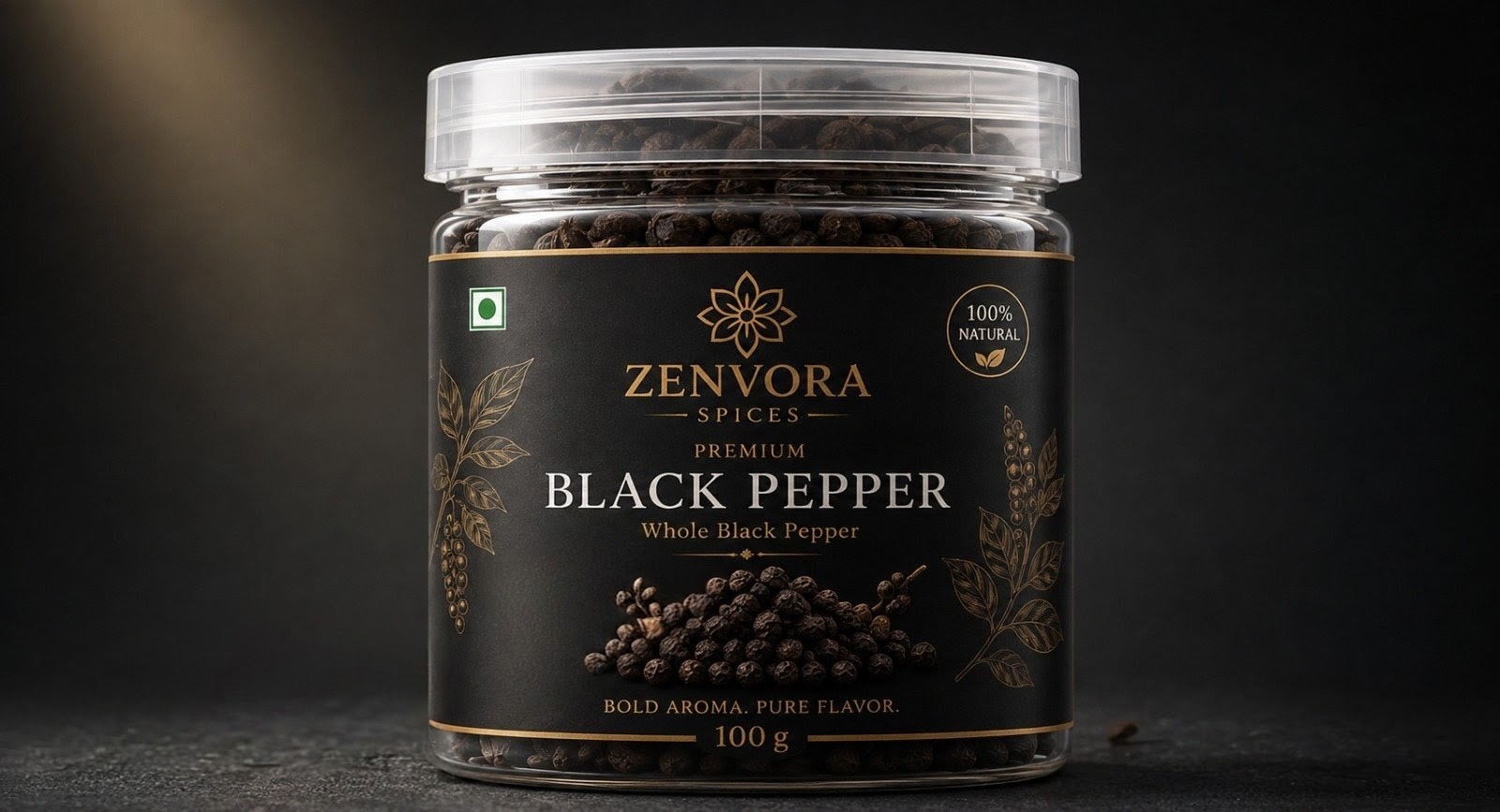 Black Pepper jar